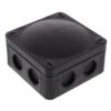 Wiska COMBI 308/Empty Junction Box Black - 10060581 2 Wiska COMBI 308/Empty Junction Box Black - 10060581 -Led Lighting Shop 10060581