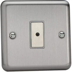 Varilight 1-Gang V-Pro Eclique2 Touch Control Slave Dimmer Brushed Chrome - JSES001