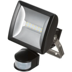 Timeguard Coastal Grade Black 10W LED PIR Floodlight - Cool White - LEDCST10PIRB