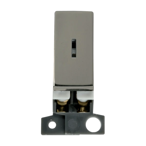 Click Scolmore MiniGrid 10A 2 Way Ingot Key Switch Black Nickel - MD003BN 3 Click Scolmore MiniGrid 10A 2 Way Ingot Key Switch Black Nickel - MD003BN