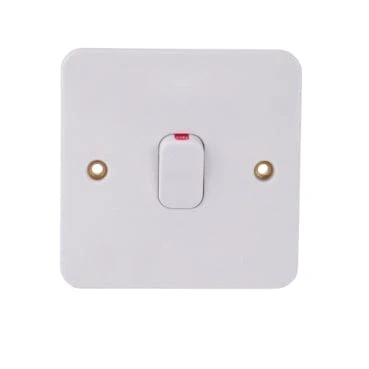 Schneider® Schneider LWM 1G 20AX Double Pole Switch White - GGBL2010 3 Schneider® Schneider LWM 1G 20AX Double Pole Switch White - GGBL2010