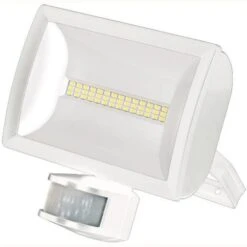 TimeGuard 20W LED Energy Saver Wide Beam PIR Floodlight - White - LEDX20PIRWH