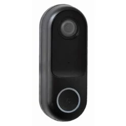 Robus Doorbell Connect, Wifi, With 1080P Camera, IP54, Black - RCD1080-04