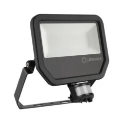 Ledvance GEN3 50W LED Floodlight With Sensor Black, 4000K - 461031 - F5040BS