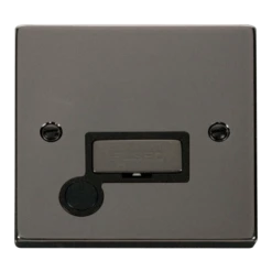Click Scolmore Deco Ingot Flex Outlet Fused Spur Unit - VPBN550BK