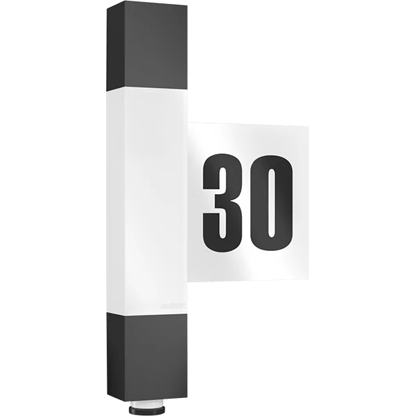 Steinel L 630 8.2W - Door Number Integrated LED Outdoor Wall Light Cool White - 20378 3 Steinel L 630 8.2W - Door Number Integrated LED Outdoor Wall Light Cool White - 20378