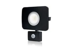 Integral Compact Tough 30W Floodlight Black With PIR-Overide - ILFLC035POV