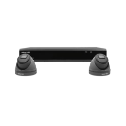 ESP Rekor 4 Channel HD 500GB CCTV System With 2 Dome Cameras Grey - RHD4KD2G