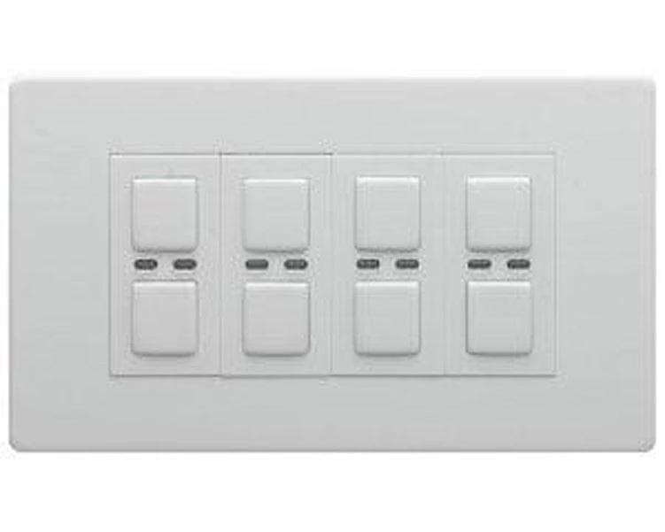 LightwaveRF 230V 4 Gang Master Dimmer - White - JSJSLW440WH 3 LightwaveRF 230V 4 Gang Master Dimmer - White - JSJSLW440WH