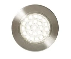 Forum Lighting 1.5W Culina Pozza Recessed Under Cabinet Lights Brushed Satin Nickel 6000K - CUL-25218