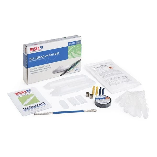 Wiska Submarine Cast Joint 5 Pole Terminal Block & Earthing Kit Resin - WSJA1 3 Wiska Submarine Cast Joint 5 Pole Terminal Block & Earthing Kit Resin - WSJA1