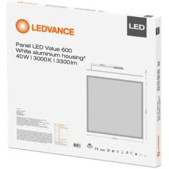 LEDVANCE 40W 600x600mm 120 Degree LED Ceiling Panel - Cool White - VP60040-066601 -Led Lighting Shop 6 252F0 252F9 252F2 252F6092df52bd07b0442986ba94ba047e040423c95c 4058075066588 Packaging image spacial backside 6 c05adf33 c4f6 4a02 ab91 ec5802c03f3f