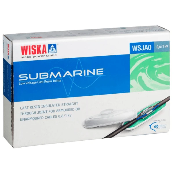 Wiska Submarine Cast Joint 5 Pole Terminal Block & Earthing Kit Resin - WSJA2 3 Wiska Submarine Cast Joint 5 Pole Terminal Block & Earthing Kit Resin - WSJA2