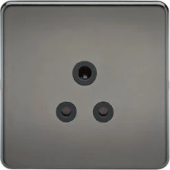 MLA Knightsbridge 5A UnSocket Black Nickel W/Black Insert - SF5ABN