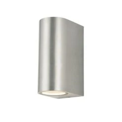 Forum Antar Wall GU10 Up/Downlight IP44 Stainless Steel - ZN-20930-SST