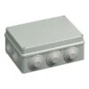 Wiska WIB 2/E Junction Box Sealed Enclosure With Cones IP55 Grey - 716 -Led Lighting Shop 716