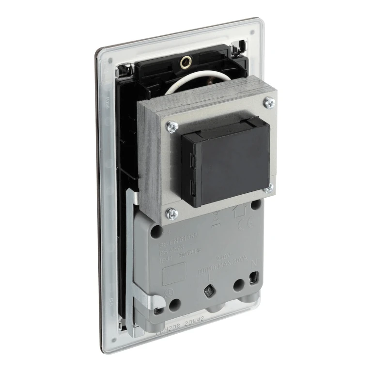 BG Flat Plate Black Nickel 115/240V Dual Vol - FBN20B 5 BG Flat Plate Black Nickel 115/240V Dual Vol - FBN20B - Image 3