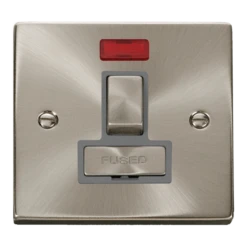 Click Scolmore Deco Ingot 13A Switched Fused Spur Unit Neon - VPSC752GY
