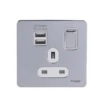 Schneider® Schneider USFP 1G Switched SO SP 2XUSB 2.1 White Insert - Polished Chrome - GGBGU34102USBAWPC 2 Schneider® Schneider USFP 1G Switched SO SP 2XUSB 2.1 White Insert - Polished Chrome - GGBGU34102USBAWPC -Led Lighting Shop 7 252F4 252F0 252Ff 252F740f493ca0f366e0ea333070529cf66c8ef7263a GGBGU34102USBAWPC