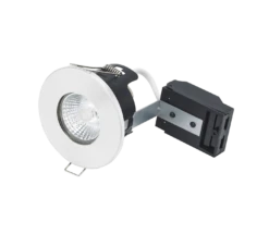 Bell Fire Rated MV/LV Downlight - Matt White - BL10665