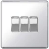 BG Screwless Flatplate Polished Chrome Triple Switch, 10Ax 2 Way - FPC43 -Led Lighting Shop 80d537e4 8a7e 4e8a a58a 2f8b1608a94b 768 1024 1 VIEWPORT DESKTOP ProductImage
