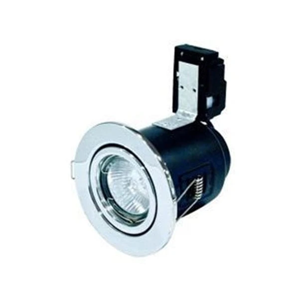 Robus Compact GU10 Fire Rated Downlight IP20 Chrome - RFP208-03 3 Robus Compact GU10 Fire Rated Downlight IP20 Chrome - RFP208-03