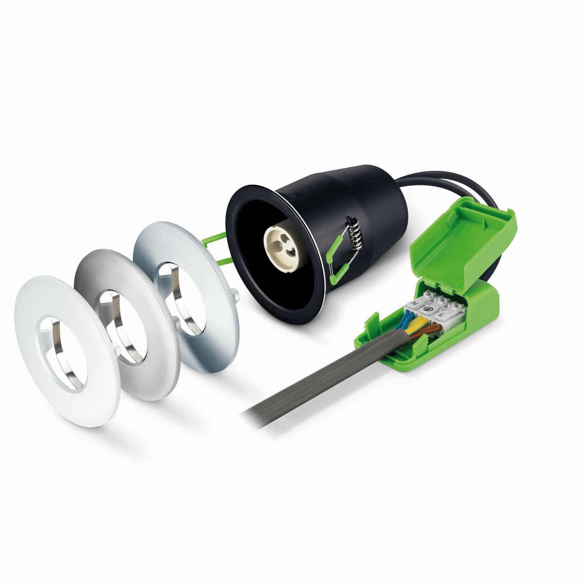 JCC FG NG Unlamped Downlight IP20 White - JC010010/WH 4 JCC FG NG Unlamped Downlight IP20 White - JC010010/WH - Image 2