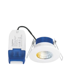 Aurora R6 6W Dimmable IP65 CCT Downlight 3000/4000/5700K - White - AU-R6CS