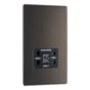 BG Flat Plate Black Nickel 115/240V Dual Vol - FBN20B