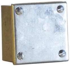Deta TTE Galvanised Adapater Box C/w Knockouts ( 75x75x50 ) - DT501332G