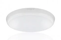 Integral Slimline White Bulkhead 250mm 12W 1056lm Integrated 3 Hour Emergency - ILBHC008