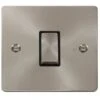 Click Scolmore Define Brushed Steel 1 Gang Plate Switch 10A With Black Ingot - FPBS425BK -Led Lighting Shop 9 252F6 252F1 252F1 252F961161d5c887ddb8b4995e3ef4491e0d6c896326 FPBS425BK