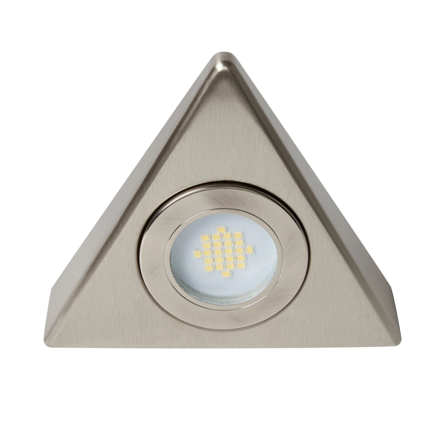 Forum Fonte 1.5W Triangle Under Cabinet Light Satin Nickel - Daylight - CUL-25219 4 Forum Fonte 1.5W Triangle Under Cabinet Light Satin Nickel - Daylight - CUL-25219 - Image 2