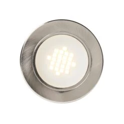 Forum Pozza Recessed Under Cabinet Light Satin Nickel - Warm White - CUL-25317