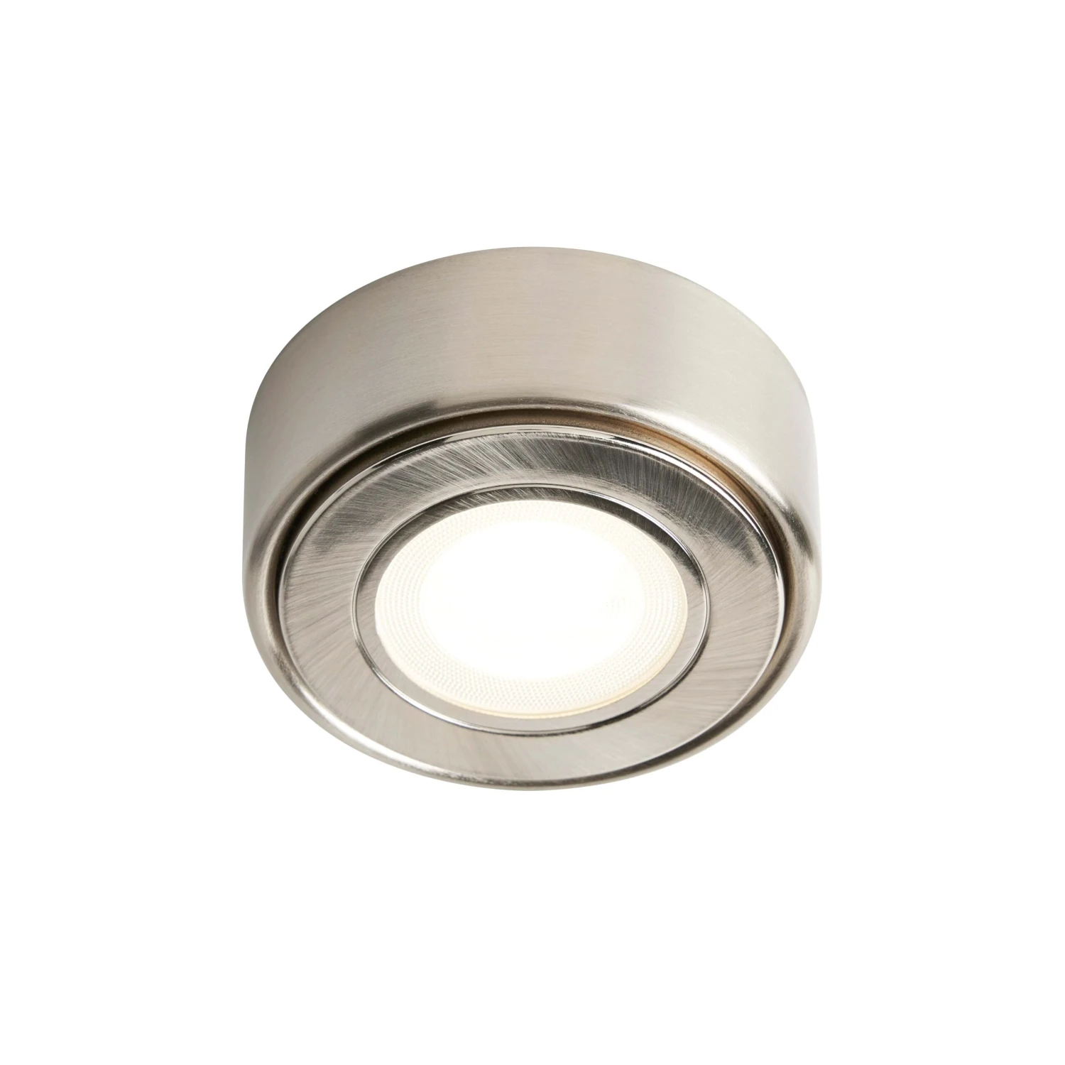 Forum Ellen 1.5W CCT Round Under-Cabinet Light - Satin Nickel - CUL-35860 3 Forum Ellen 1.5W CCT Round Under-Cabinet Light - Satin Nickel - CUL-35860