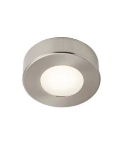 Forum Argi 3W CCT Round Under-Cabinet Light - Satin Nickel - CUL-35864 -Led Lighting Shop CUL 35864