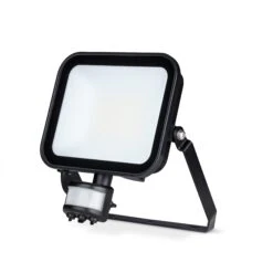 JCC NiteFlood 30W Floodlight With PIR 4000K - Black - JC091006