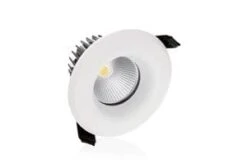 Integral LED Lux Fire Rated Downlight 6W 70mm Cut Out Dimmable Cool White - ILDLFR70A002
