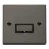 Click Scolmore Deco Ingot 13A Fused Spur Unit - VPBN750BK