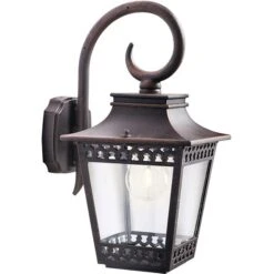 Philips MyGarden Hedge Wall Lantern 230V Rust - 154018616