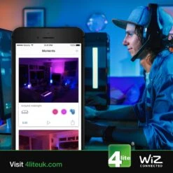 4Lite WiZ Connected SMART LED Striplight Extension WiFi & Bluetooth Full Colour - 4L1-8023 -Led Lighting Shop b 252F6 252Fd 252Fd 252Fb6dd07fc8efc4f526e84891fe15068fadba2f8ba 4lite App 2 99152d24 33cd 400c 9e7e 08a611b9f9e5