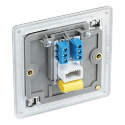 BG Screwless Flatplate Brushed Steel Single Master Telephone Socket - FBSBTM1 -Led Lighting Shop bda2d2ac 0a20 451c b103 037a0fb5d4eb 768 1024 1 VIEWPORT DESKTOP ProductImage