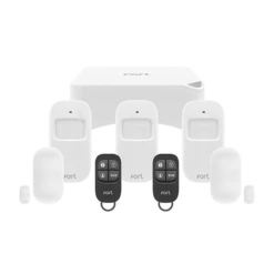ESP Fort Smart Alarm Kit - 1 X Smart Hub, 3 X PIR, 2 X Door/Window Contact, 2 X Remote Control - ECSPK3