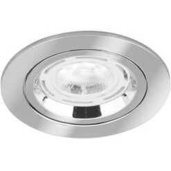 Aurora Fixed IP20 GU10 Non-Integrated Downlight Polished Chrome - AU-DLM356PC
