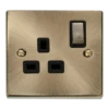 Click Scolmore Deco Ingot 1 Gang 13A 2 Pole Switched Socket - VPAB535BK -Led Lighting Shop c 252Fa 252Fd 252F5 252Fcad5b9d2b64c1c498b0af85fdda2e7156ab07a37 VPAB535BK 599