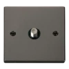 Click Scolmore Deco 1 Gang Non-Isolated Satellite Socket - VPBN156BK