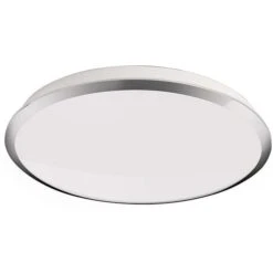 Philips MyLiving Denim 7.5W LED Round Wall/Ceiling Light Chrome - 915004320501