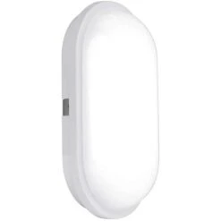 Aurora 20W IP65 Polycarbonate Oval LED Bulkhead Cool White - EN-BH220/40
