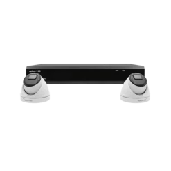 ESP Rekor 4 Channel HD 500GB CCTV System With 2 Dome Cameras White - RHD4KD2W