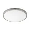 EGLO Competa 1 Satin Nickel LED Wall-Ceiling Light 24W Warm White - 96034 -Led Lighting Shop d 252Fc 252F7 252F3 252Fdc73ca77345b7d33505fefb342951b99ef00a66f 96034